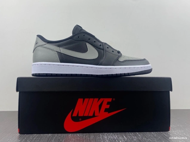Shadow Jordan Low 1 Retro 705329-003 0911